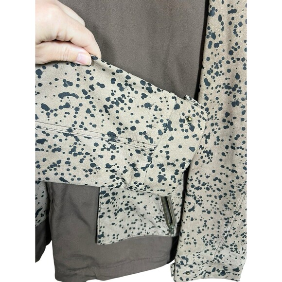 Loro Piana Storm System Mens Heavy Field Jacket Medium XXL Leather (no Hood) - Picture 9 of 16